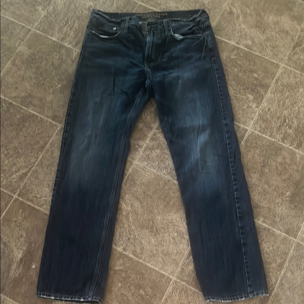 American Eagle Outfitters Men's Dark Jeans